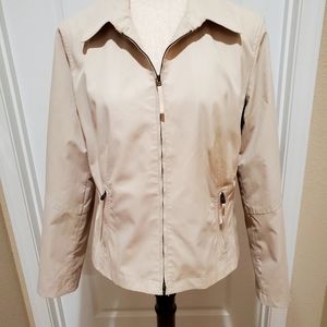 WORK TO WEEKEND vintage lite tan jacket